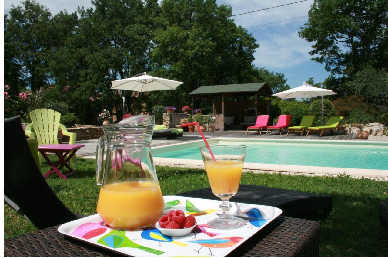 브나스크 Le Mas Des Pierres Blanches B&B 외부 사진